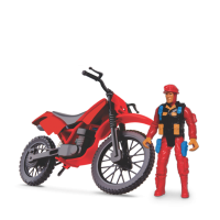 KIT COMANDO BOMBEIRO MOTO+BONECO 24CM 41